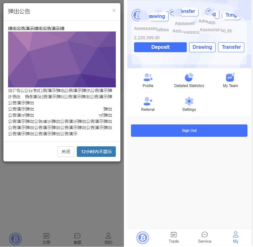 图片[2]-【会员免费】双语言版虚拟币投资系统 USDT充值源码-源码博士