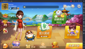 【会员免费】深空房卡棋牌游戏二次开发全新UI版-源码博士