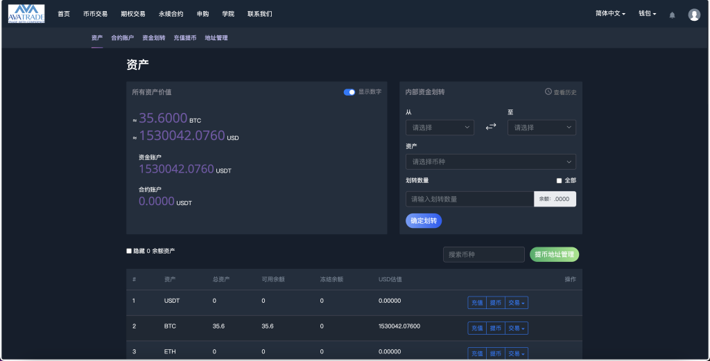 图片[11]-【会员免费】AVATRADE多语言交易所/15国语言交易所/合约交易+期权交易+币币交易+申购+矿机+风控/前端wap+pc纯源码/带搭建教程-源码博士